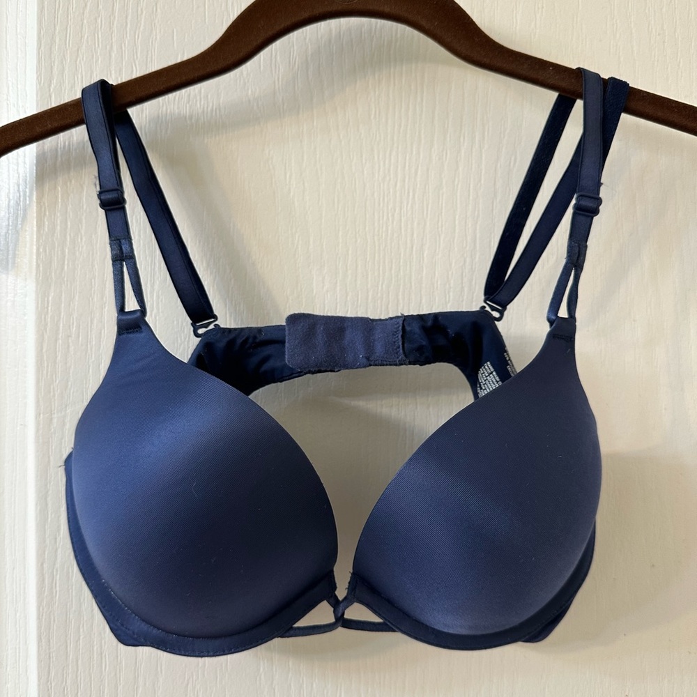 Victoria Secret Royal Blue Push Up Bra 34B